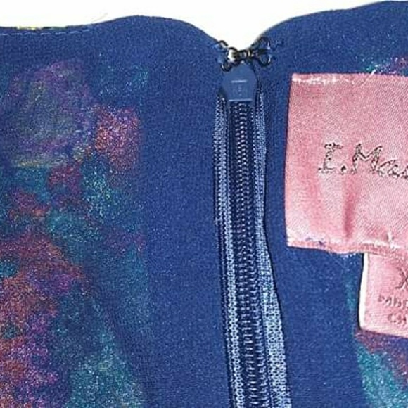 I, Madeline Multi-Colored Floral Mini dress - Picture 7 of 8